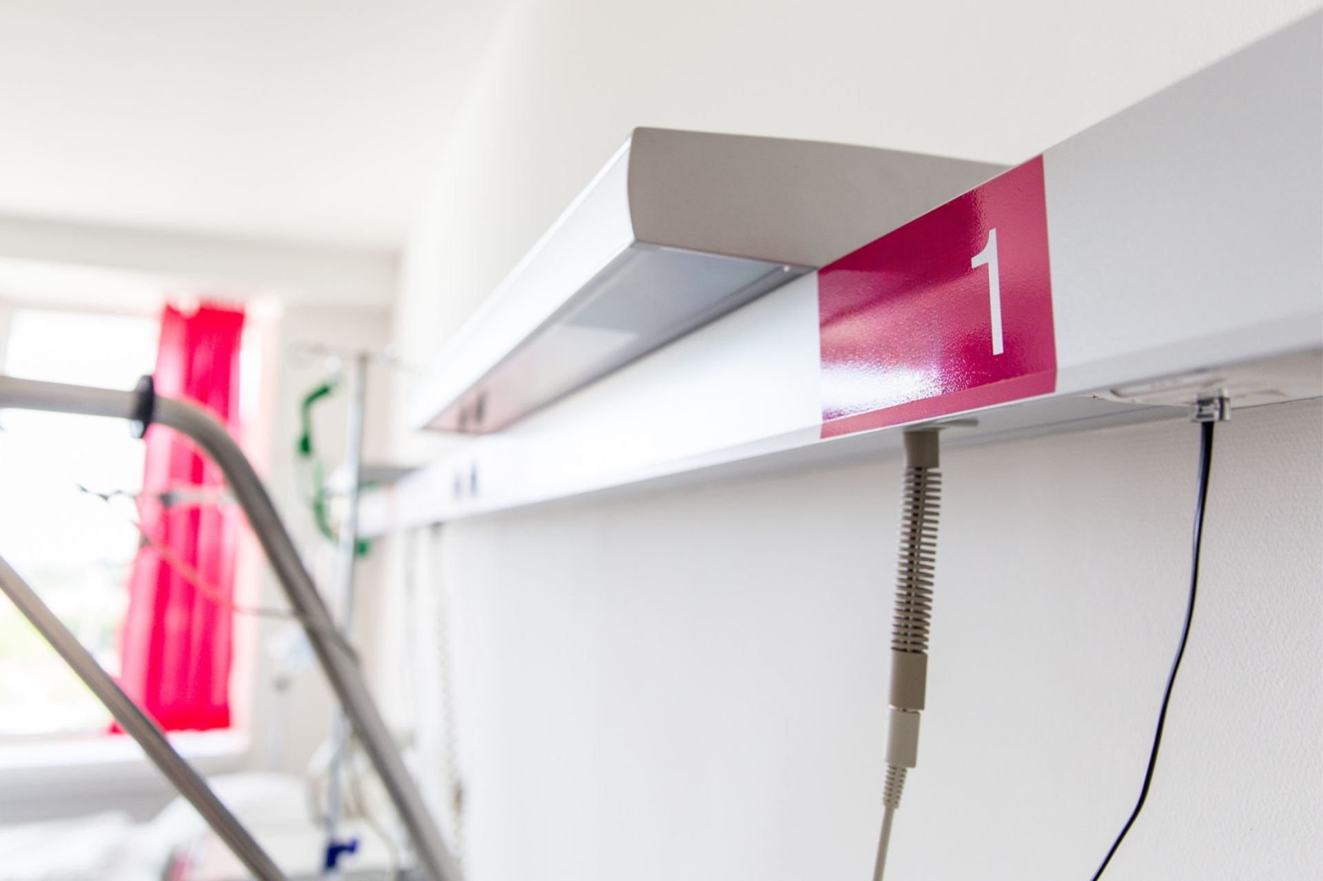 Patientenzimmer im Klinikum Freising