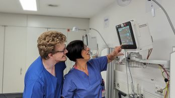 Aufnahmestation in der Zentralen Notaufnahme