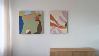 Komfortables Familienzimmer für die Zeit nach der Entbindung in München-Nord.