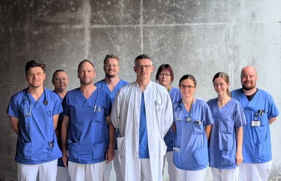 Das interdisziplinäre Team der Zentralen Notaufnahme des Klinikums Freising