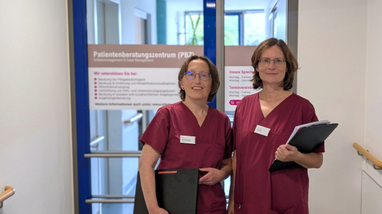 Lage des Patientenberatungszentrums: 5.OG (A-Bau)