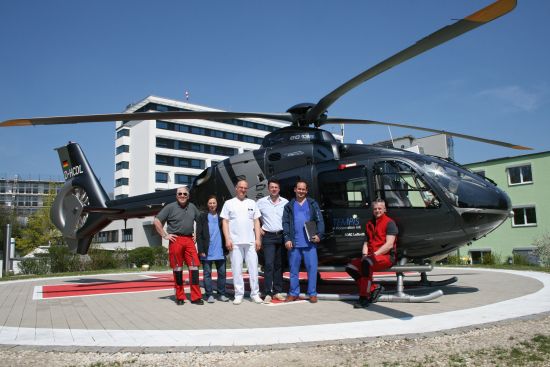 Einfliegen eines interventionellen Neuroradiologen