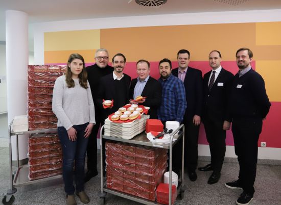 Krapfen von Erich Irlstorfer für Klinikum Freising